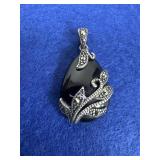 Black Onyx 925 Pendant