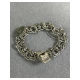 LGB Sterling Charm Bracelet