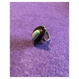 Sterling Navajo Turquoise Ring