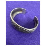 Sterling Navajo Cuff Bracelet