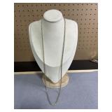 28in 925 Twisted Rope Chain Necklace