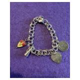 Senior 76 Charm Bracelet