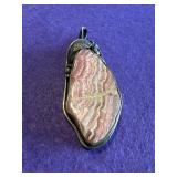 925 Rhodocrosite Pendant