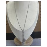 17in 925 Lariat-Style Pendant Necklace