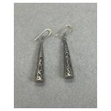 Sterling Silpada W1159 Cone Filigree Earrings