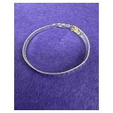 925 Herringbone bracelet