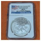 2013 S American Silver Eagle MS70 Early Releases