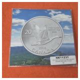 .999 Fine Silver 2014 Canadian $20 Goose Coin