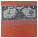 1899 $1 US Silver Certificate Horseblanket