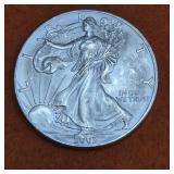 2002 American Silver Eagle