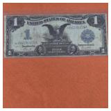 1899 $1 US Silver Certificate Horseblanket