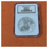 1999 American Silver Eagle MS69