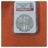 2012 S MS70 American Silver Eagle Early Releases