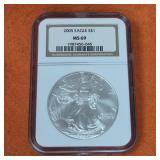 2005 MS69 American Silver Eagle