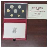 1988 Hong Kong Proof Coin Set