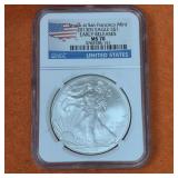 2013 S American Silver Eagle MS70 Early Releases