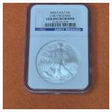 2008 Gem Uncirculated American Silver Eagle