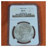 1902 O Morgan Silver Dollar MS63