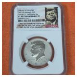 2019 S Kennedy Half Dollar PF70 Enhanced