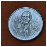 1978 Mexican Silver 100 Pesos Coin