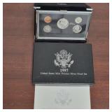 1997 US Mint Premier Silver Proof Set