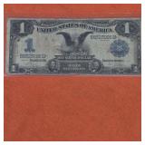 1899 $1 US Silver Certificate Horseblanket