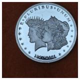 1/2oz .999 Fine Silver Round Cook Islands