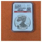 2021 Reverse PF70 American Silver Eagle Type 2