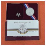 1984 US Silver Dollar Proof Los Angeles Olympics