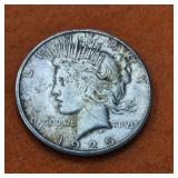 1925 S US Silver Peace Dollar