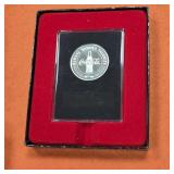 Sterling Silver Proof Christmas Coca-Cola Round