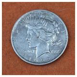 1922 US Silver Peace Dollar