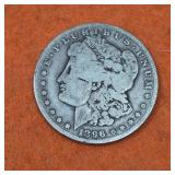 1896 O US Morgan Silver Dollar