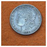 1890 S Morgan Silver Dollar