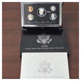 1992 US Mint Premier Silver Proof Set