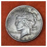 1922 US Silver Peace Dollar