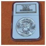 1986 MS69 American Silver Eagle