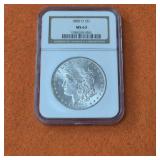 1885 O Morgan Silver Dollar MS63