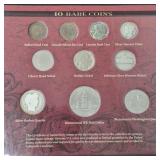 10 Rare Coins US Collection Set