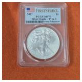 2021 MS70 American Silver Eagle 1st Strike