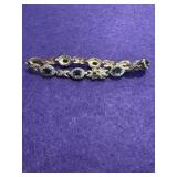 925 Gold Tone Tennis Bracelet