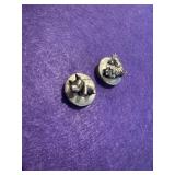 Antique Sterling Animal Botton Covers