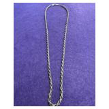 18in Sterling Silver Chain Necklace
