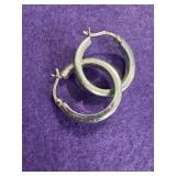 Sterling Silver Hoop Earrings