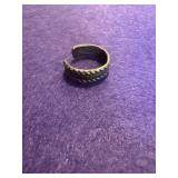 Sterling Adjustable Toe Ring