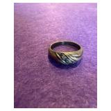 Sterling Silver Swirl Design Ring