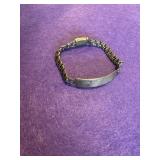 925 Mexico Sterling Engraved Bracelet