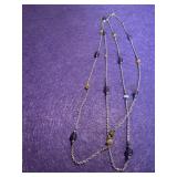 36in 925 Cookie Lee Long Strand Necklace