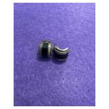 925 Black Onyx Small Earrings