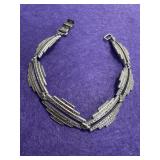 Sterling Silver Art Deco Bracelet